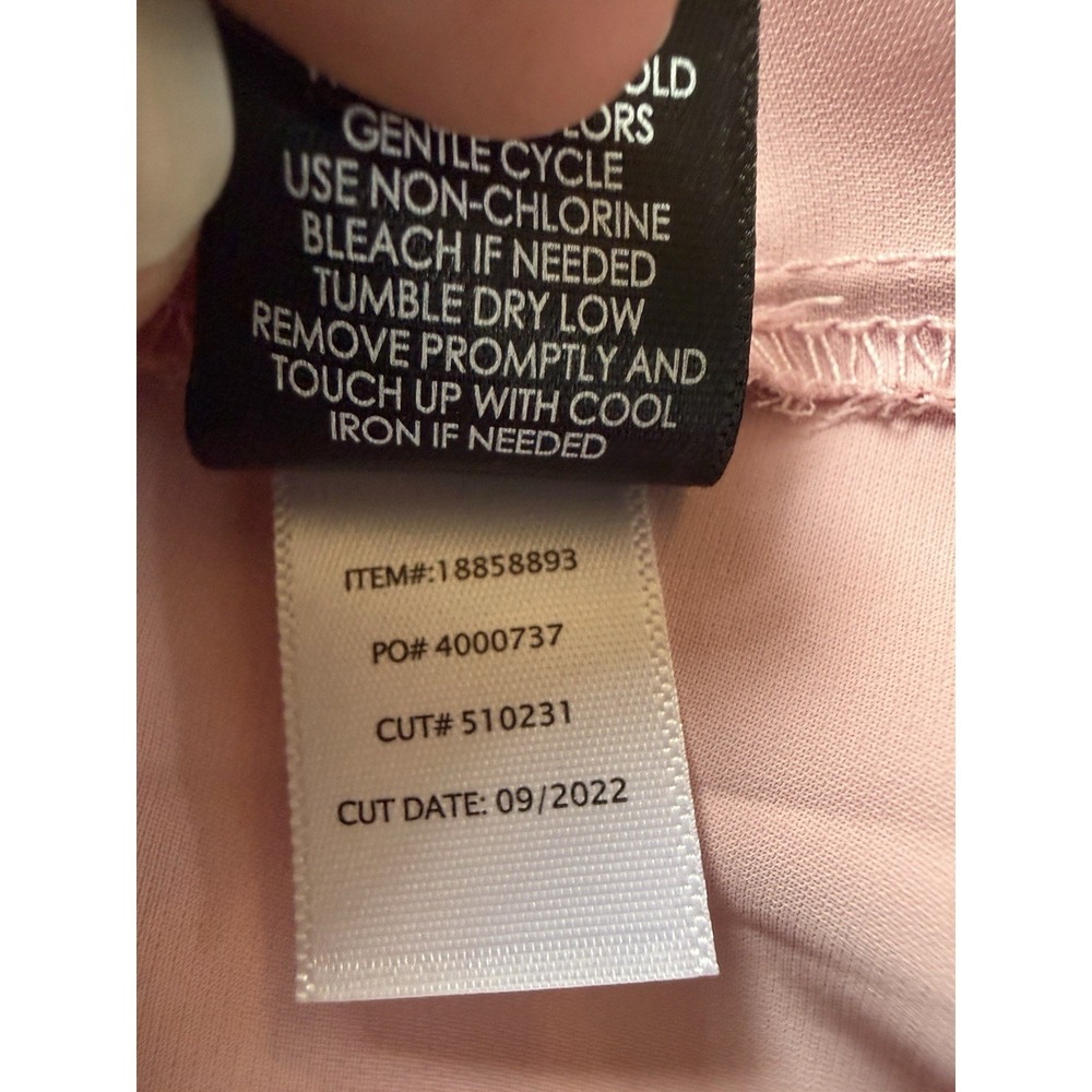 Torrid Madison Crepe Button Front‎ Blouse Pocket rose pink 2X women 18-20 - Picture 7 of 7